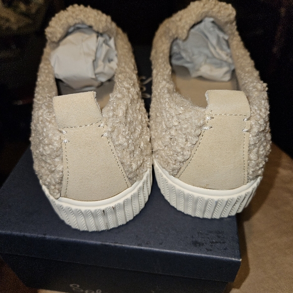 Splendid Tulia faux shearling sneakers, women's 11 - Picture 6 of 7